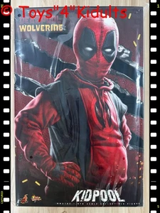 🔥 Hot Toys MMS763 Deadpool & Wolverine Kidpool 1/6 Figure NEW 🔥 - Picture 1 of 2