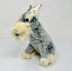 Jellycat London Lawrence the Schnauzer 10.5" Plush Dog Gray - Picture 1 of 6