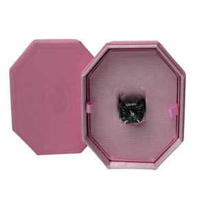 Swarovski Numina cocktail ring Octagon cut, Black, Ruthenium plated EUR 58 8 USA - Picture 1 of 10