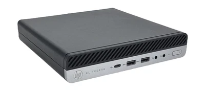 HP EliteDesk 705 G5 Micro PC, Ryzen 5 PRO 3400GE, 8GB RAM, 256GB SSD, Win 11 - Image 1 of 4