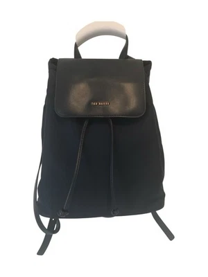 Ted Baker Mochila Bolso Para Mujer Jiejie Nylon Cordón Mochila Azul Marino Foto 1 de 4