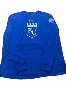 Camiseta de manga larga Nike Kansas City Royals. Hombre 2XL. Azul. - Imagen 1 de 8
