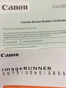 Canon Universal Send Kit F1  - Bild 1 von 1