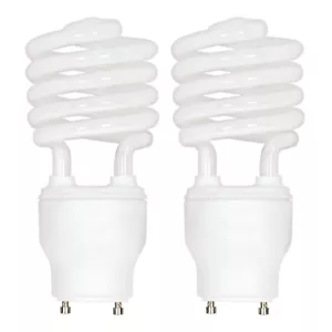 6 Pack S8210 23GU24/41 Spiral Compact Fluorescent 23W T2 GU24 4100K Cool White - Picture 1 of 5