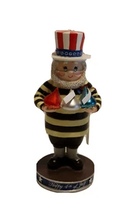 Lizenzierte Hershey's® Kisses® Sammelfigur: 4. Juli -100th Anniversary - Bild 1 von 2