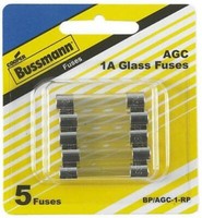 Bussmann BP/AGC10 Carded Fuse EMY-1105531 Bussmann BP/AGC10 Carded Fuse EMY-1105531