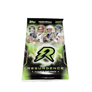 2024 Topps Resurgence Football - 4 Card Pack - Factory Sealed - $1.25 Shipping-- - Bild 1 von 4