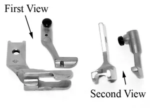 DOUBLE OUTSIDE TOE WELTING FOOT SET #42519X20-3/16 (5 MM) fits PFAFF 1245 - Picture 1 of 1