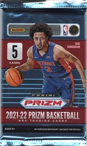 2021-22 Panini Prizm Basketball Asia TMALL Pack (5 Cards) - Picture 1 of 1