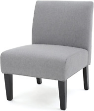 Christopher Knight Home Kassi Fabric Accent Chair, Grey
