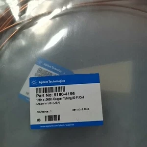 NEW FOR Agilent Technologies 5180-4196 1/8inx065in Copper Tubing 50Ft Coil - Picture 1 of 3