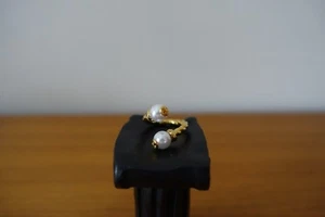 TORY BURCH DISCO STIEFMÜTTERCHEN RING GRÖSSE 8. NEU - Bild 1 von 11