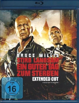 Stirb Langsam: Ein guter Tag zum Sterben - mit Bruce Willis- Blu Ray - Neuwertig - Bild 1 von 2