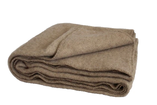 Wolldecke 100% Schurwolle Extra Dick Warm 180X200/220/240/260 Naturbelassen Neu - Bild 1 von 1