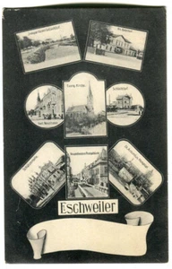 AK Eschweiler,Bahnhof,Schlachthof,Schützenhalle 1911 - Picture 1 of 2