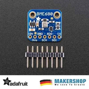 Adafruit BME680 -Temperature, Humidity, Pressure and Gas Sensor Temperatur 3660 - Bild 1 von 3