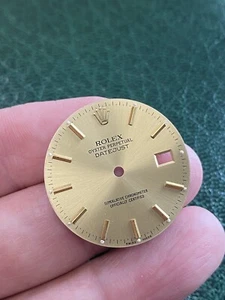 Rolex uomo Datejust Factory quadrante indice champagne per modello n. 16233 16013 - Foto 1 di 4