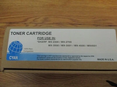 Sharp MX-2300 CYAN Toner Cartridge - Image 1 of 3
