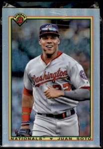 2020 BOWMAN 1990 JUAN SOTO WASHINGTON NATIONALS #90B-JS - Picture 1 of 2