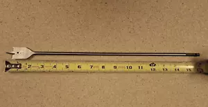 1 in. x 16 in. Long Spade Bit / Paddle Bit / Wood Bit Shipped from USA - Picture 1 of 5