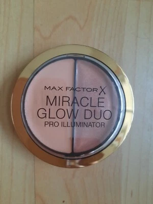 Max Factor Miracle Glow Duo Pro Illuminator Highlighter - Choose your Shade - Image 1 of 2