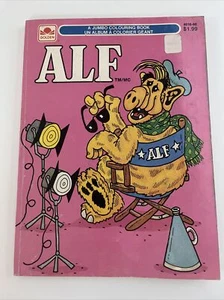 Vintage ALF 1987 Jumbo Coloring Book ~ Golden Books, Great Collectable Rare Alf! - Picture 1 of 19
