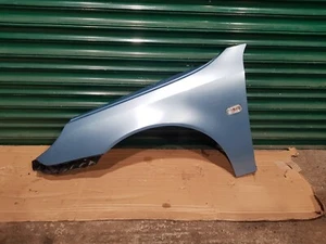 08 Saab 93 9-3 FACELIFT Wing Blue 304 Passenger Side Left Nearside - Picture 1 of 9