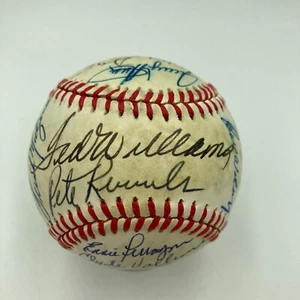 Ted Williams Boston Red Sox Legends Multi Signed Baseball 28 Signatures JSA COA - Picture 1 of 11