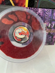 Ultimate Mortal Kombat 3 Blood Filled Vinyl Record Soundtrack LP Liquid VGM MK3 - Picture 1 of 7