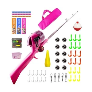 Kids Fishing Pole, Telescopic Fishing Rod, Toddler Collapsible Fishing Rod an... - Picture 1 of 9