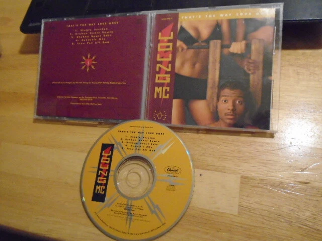 RARE PROMO Young M.C. CD That's the Way Love Goes MIXES rap hip hop Brainstorm ! - Image 1 of 1