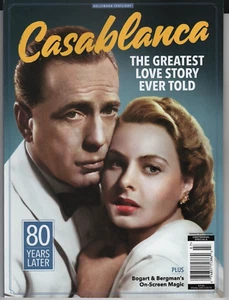 CASABLANCA movie Magazine 2022 80th Anniversary, Greatest Love Story Ever Told - Picture 1 of 1