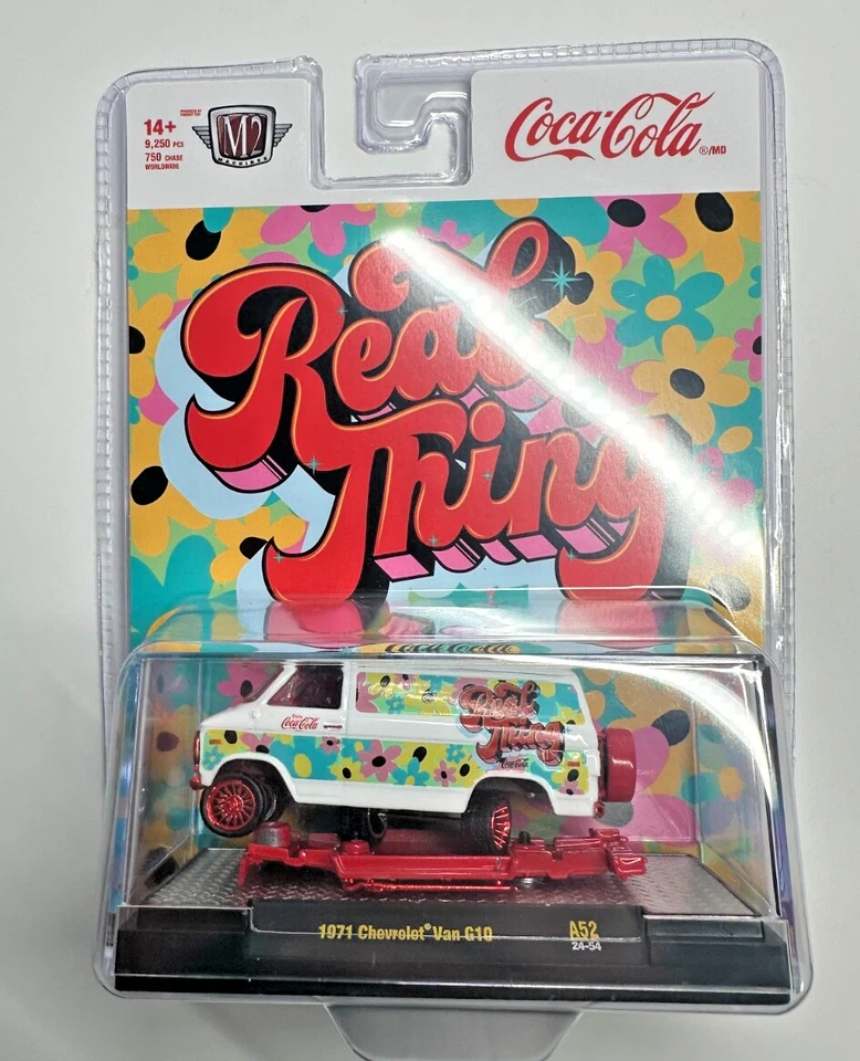 M2 Machines Coca-Cola The Real Thing 1971 Chevrolet Van G10 Chase ERROR - Image 1 of 1