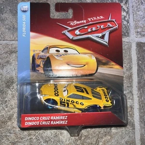 Mattel Disney Cars 3 Dinoco Cruz Ramirez Florida 500 Diecast Toy Vehicle - Picture 1 of 2