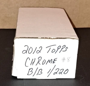 2012 Topps Baseball Chrome Set 1-220 - Picture 1 of 5