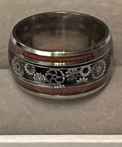 Zahnrad 10 mm Edelstahl und Holzmaserung Größen 7 und 8 Kostenloser Versand!! - Bild 1 von 6