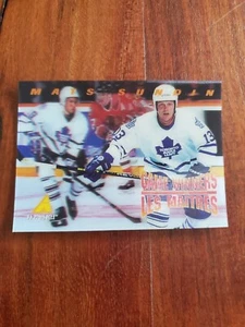 1995-96 MATS SUNDIN Pinnacle McDonalds 3D Image GAME WINNERS CARD McD-18 LEAFS - Picture 1 of 3