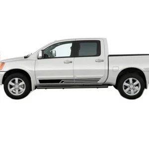 Fit For Nissan Titan Car Sticker Graphics Side Skirt Stripe Racing Sport Decals - Picture 1 of 7