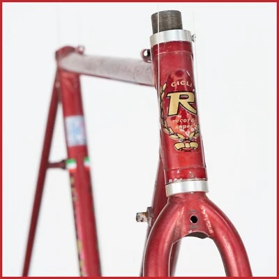 BIANCHI VENTO 603 STEEL FRAME SET VINTAGE ROAD RACING BIKE BICYCLE OLD ITALIAN - Image 1 of 4