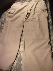 5-11 TACTICAL SERIES HOT WEATHER TAN KHAKI CARGO DESERT PANTS MILITARY 42 X 30 - Picture 1 of 12