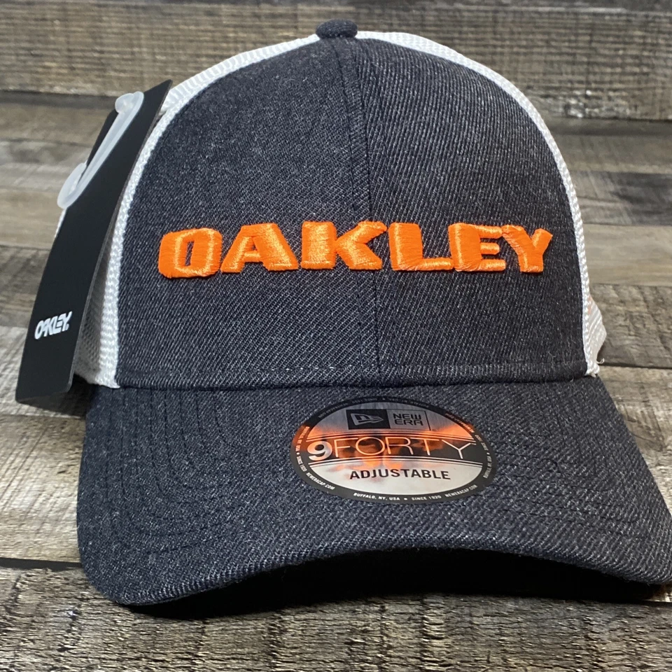 Oakley Heather Era Cap Hat Trucker 1sz Snap Back Fathom 911523 -6ac