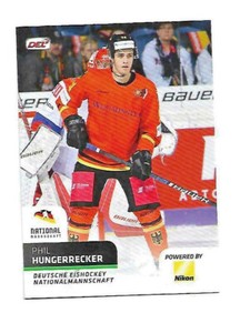 DEB Playercard 18/19 - Phil Hungerecker - Eagle Mannheim #408 - Wolfsburg
