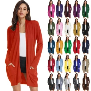 Choose the Perfect Fit with GK Women's Long Knitwear Cardigan Measure Up - Picture 1 of 316