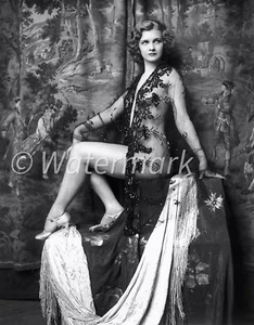 Ziegfeld Follies Flapper Girl - De colección 1910-1930 - Glamour - Foto 8X10 - Imagen 1 de 1