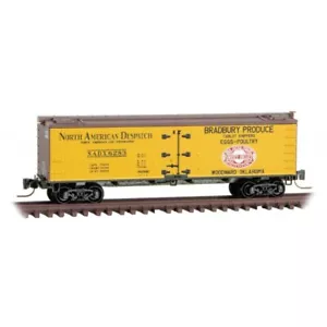 Micro Trains Z Scale 40' Double-Sheathed Wood Refrigerator Car #6283 ~ 51800864 - Picture 1 of 1
