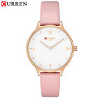 Curren Women Watch Simple Dial Leather Wristwatch Lady Girls Sport Watches Gift