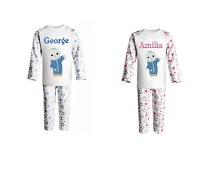 Baby Moon (Moon & Me) Mädchen/Jungen personalisierter Schlafanzug mit Namen - Bild 1 von 5