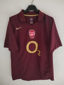 ARSENAL 2005-2006 away camiseta shirt trikot maillot maglia M - Picture 1 of 5