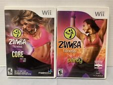 Zumba Fitness Core & Zumba Fitness Join The Party For Wii