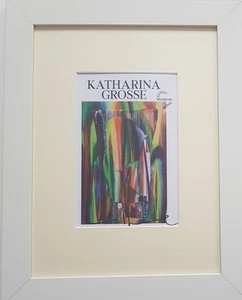 KATHARINA GROSSE - Handsigniert, seltenes & gerahmtes Leporello STUDIO PAINTINGS - Bild 1 von 17